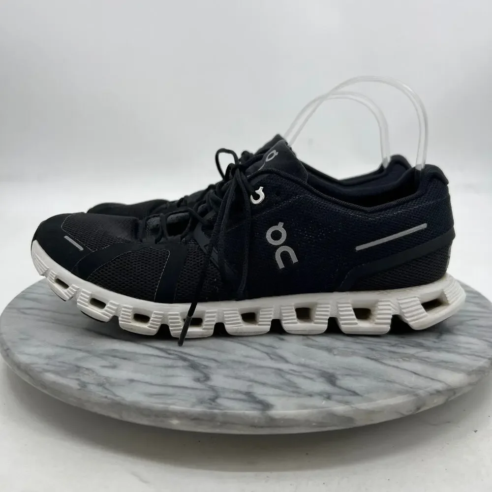 On Womens 10 Shoes Black Cloud 5 Running Lightweight Mesh Sneakers 59.98904